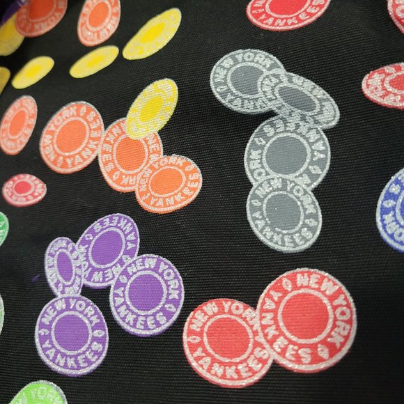 MLB New York Yankees Poker Chips Design Zipper Hoodie - Picture 4 of 6